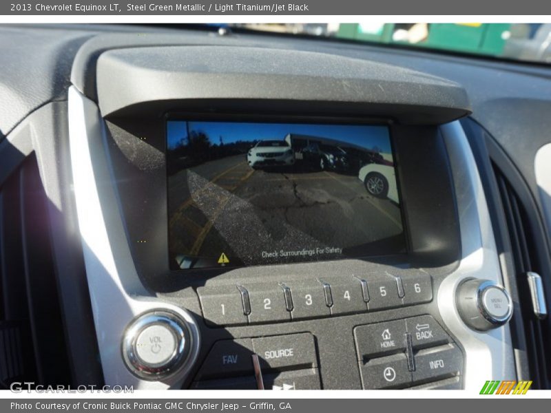 Steel Green Metallic / Light Titanium/Jet Black 2013 Chevrolet Equinox LT