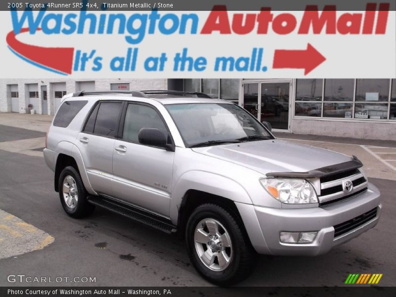 Titanium Metallic / Stone 2005 Toyota 4Runner SR5 4x4