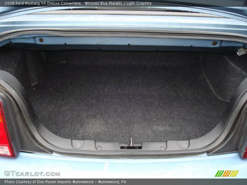 Windveil Blue Metallic / Light Graphite 2008 Ford Mustang V6 Deluxe Convertible