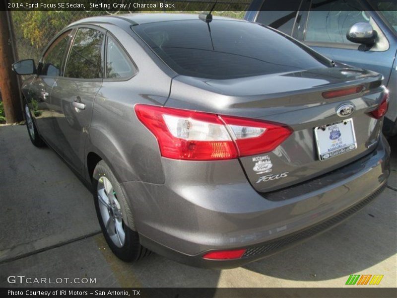 Sterling Gray / Charcoal Black 2014 Ford Focus SE Sedan