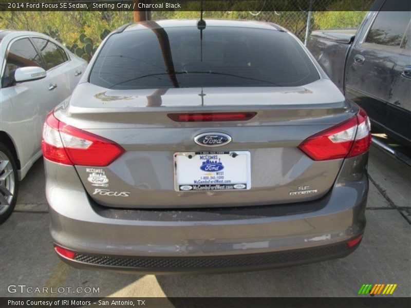 Sterling Gray / Charcoal Black 2014 Ford Focus SE Sedan