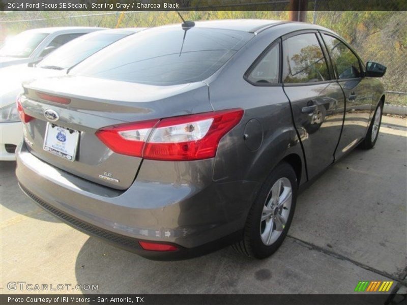 Sterling Gray / Charcoal Black 2014 Ford Focus SE Sedan