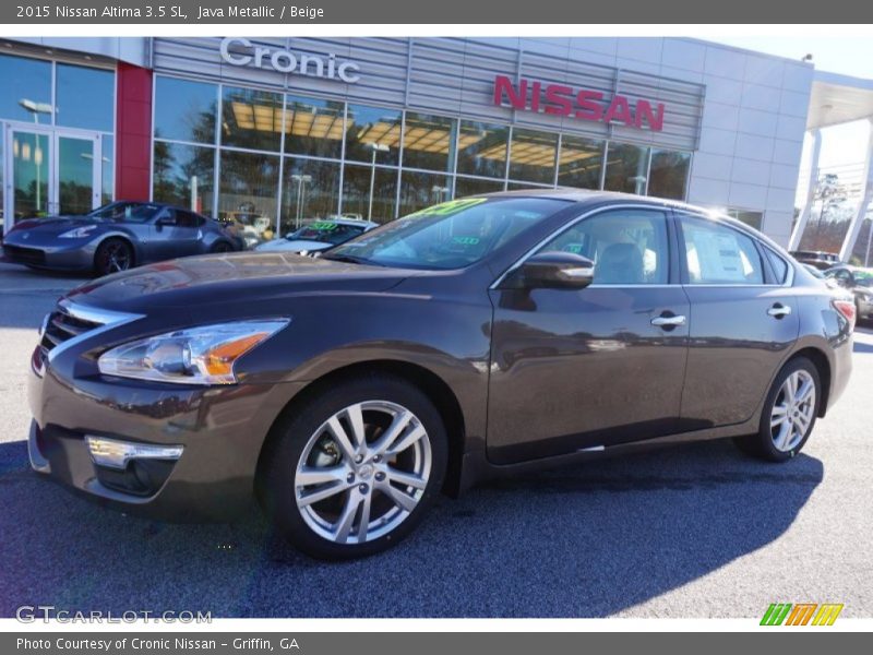 Java Metallic / Beige 2015 Nissan Altima 3.5 SL