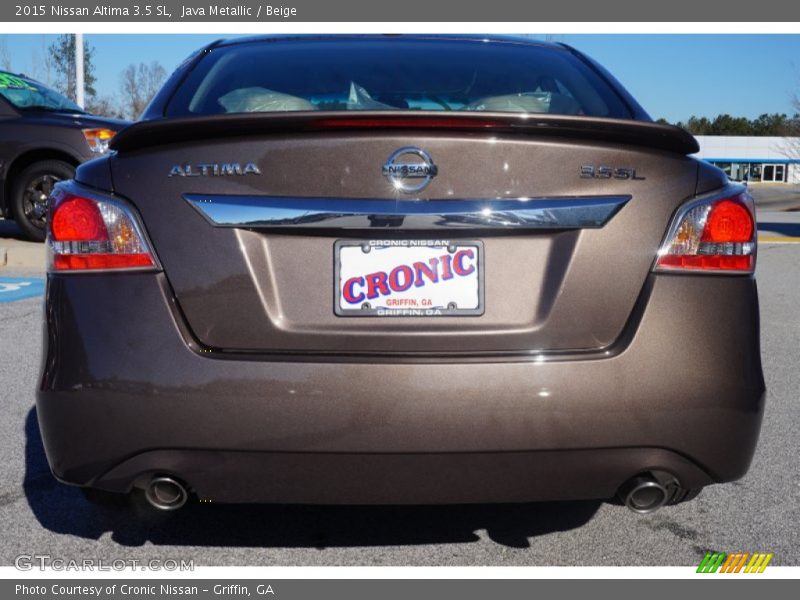 Java Metallic / Beige 2015 Nissan Altima 3.5 SL