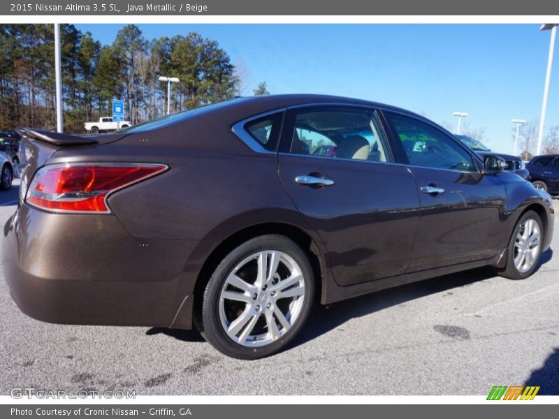 Java Metallic / Beige 2015 Nissan Altima 3.5 SL