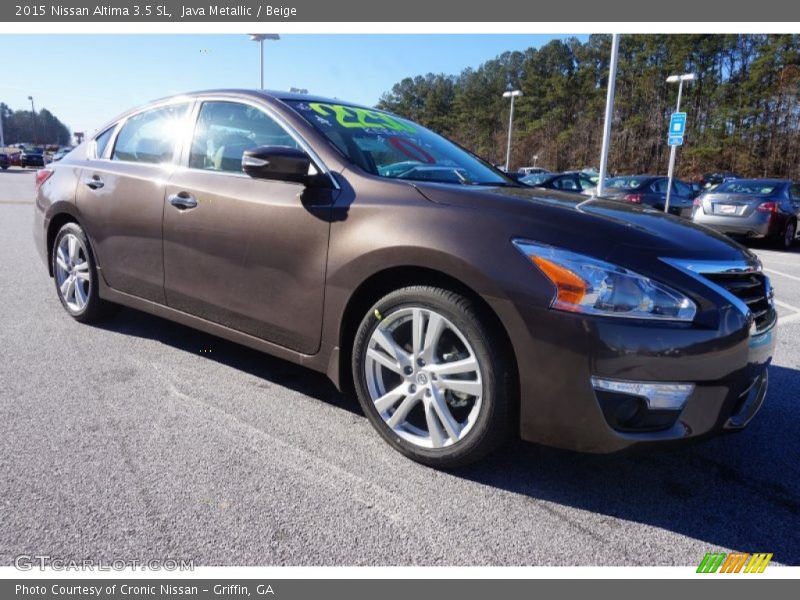 Java Metallic / Beige 2015 Nissan Altima 3.5 SL
