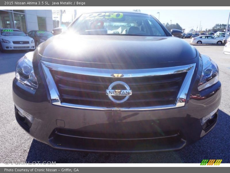 Java Metallic / Beige 2015 Nissan Altima 3.5 SL