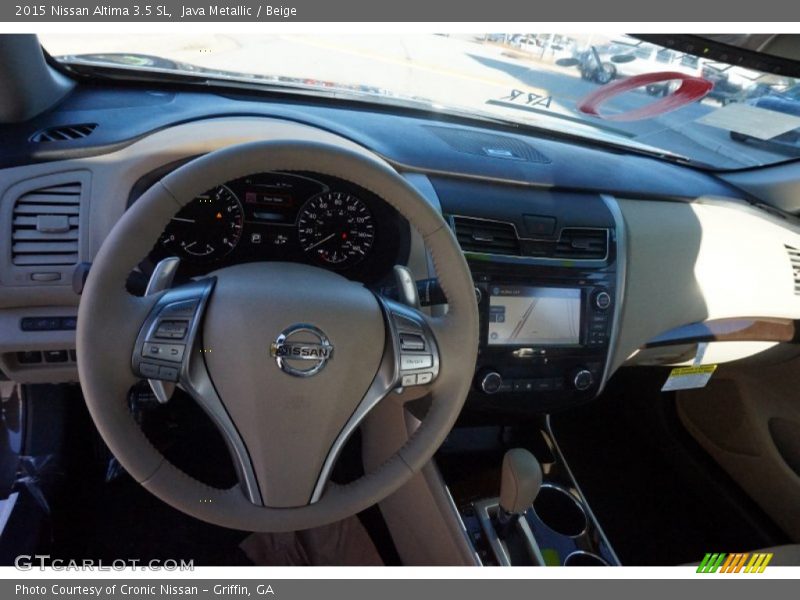 Java Metallic / Beige 2015 Nissan Altima 3.5 SL