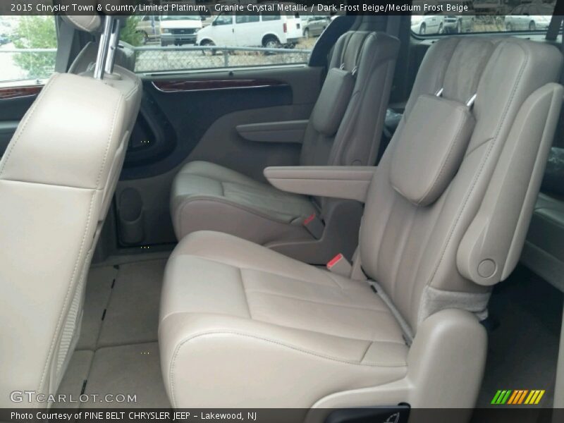 Granite Crystal Metallic / Dark Frost Beige/Medium Frost Beige 2015 Chrysler Town & Country Limited Platinum