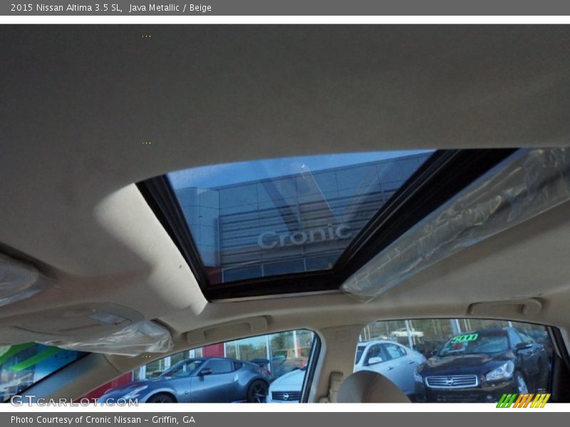 Java Metallic / Beige 2015 Nissan Altima 3.5 SL