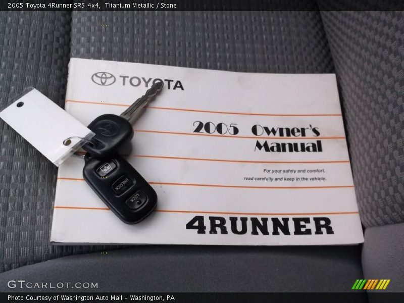 Titanium Metallic / Stone 2005 Toyota 4Runner SR5 4x4