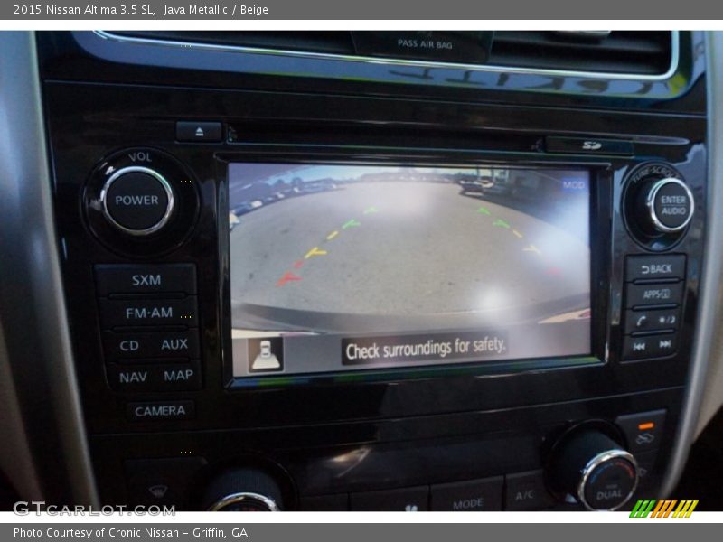 Java Metallic / Beige 2015 Nissan Altima 3.5 SL