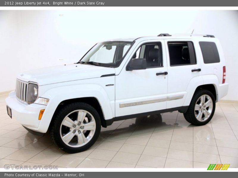 Bright White / Dark Slate Gray 2012 Jeep Liberty Jet 4x4