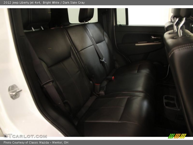 Bright White / Dark Slate Gray 2012 Jeep Liberty Jet 4x4