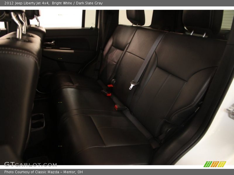 Bright White / Dark Slate Gray 2012 Jeep Liberty Jet 4x4