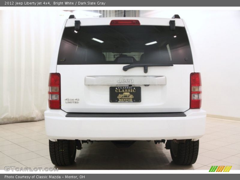 Bright White / Dark Slate Gray 2012 Jeep Liberty Jet 4x4