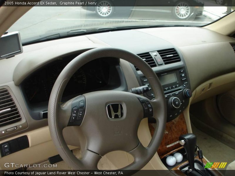 Graphite Pearl / Ivory 2005 Honda Accord EX Sedan