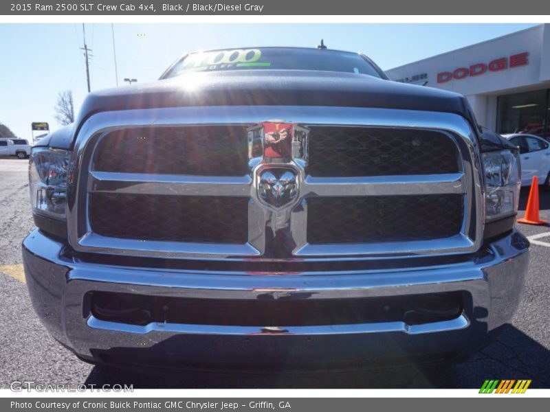 Black / Black/Diesel Gray 2015 Ram 2500 SLT Crew Cab 4x4