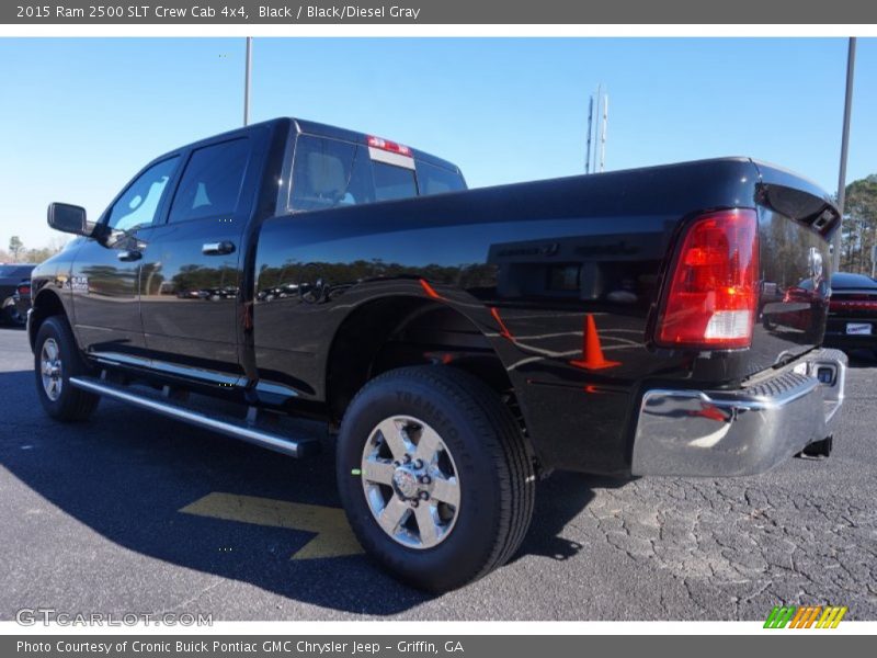 Black / Black/Diesel Gray 2015 Ram 2500 SLT Crew Cab 4x4