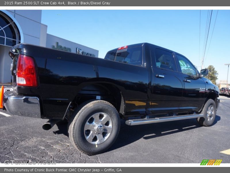 Black / Black/Diesel Gray 2015 Ram 2500 SLT Crew Cab 4x4