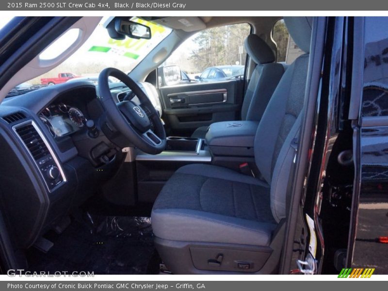 Black / Black/Diesel Gray 2015 Ram 2500 SLT Crew Cab 4x4