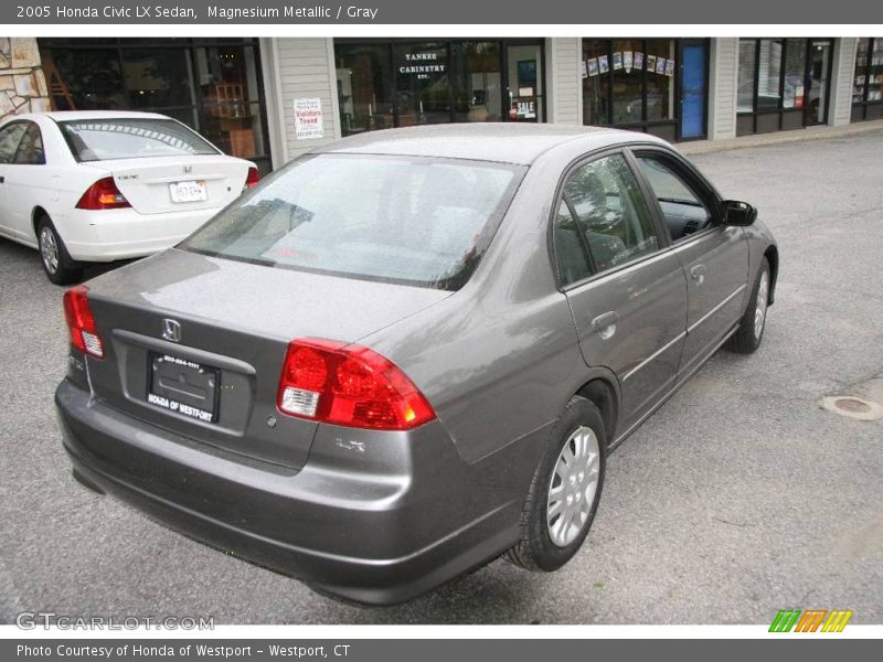 Magnesium Metallic / Gray 2005 Honda Civic LX Sedan