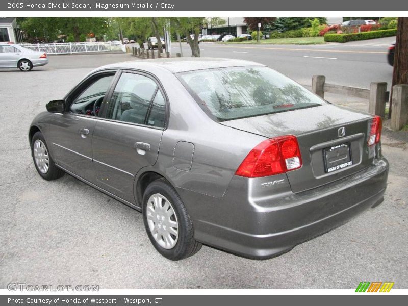 Magnesium Metallic / Gray 2005 Honda Civic LX Sedan