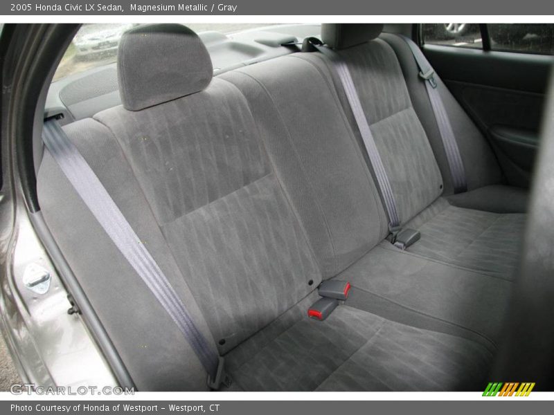 Magnesium Metallic / Gray 2005 Honda Civic LX Sedan