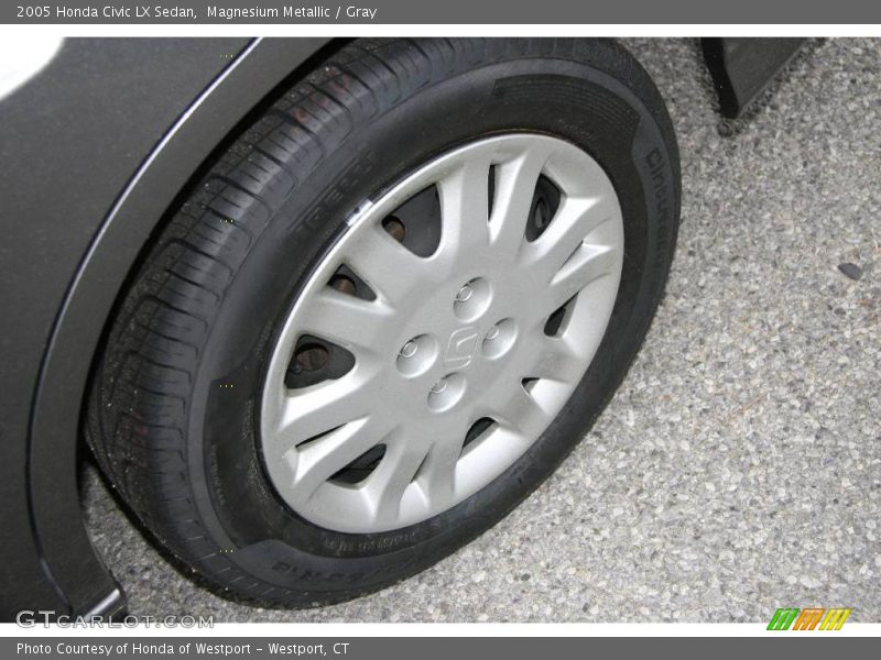 Magnesium Metallic / Gray 2005 Honda Civic LX Sedan