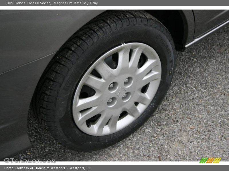 Magnesium Metallic / Gray 2005 Honda Civic LX Sedan