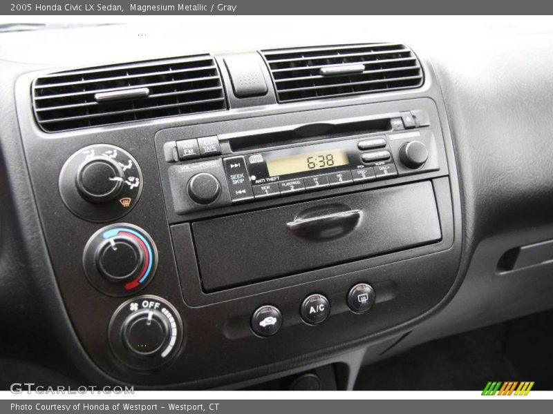 Magnesium Metallic / Gray 2005 Honda Civic LX Sedan