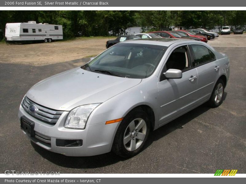Silver Frost Metallic / Charcoal Black 2006 Ford Fusion SE