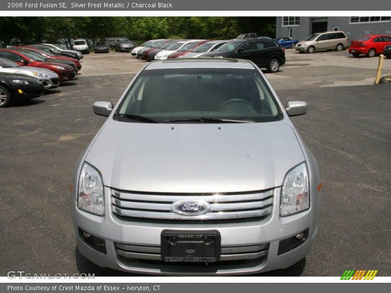 Silver Frost Metallic / Charcoal Black 2006 Ford Fusion SE