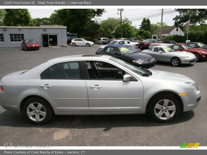Silver Frost Metallic / Charcoal Black 2006 Ford Fusion SE