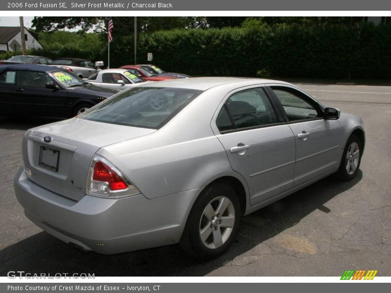 Silver Frost Metallic / Charcoal Black 2006 Ford Fusion SE