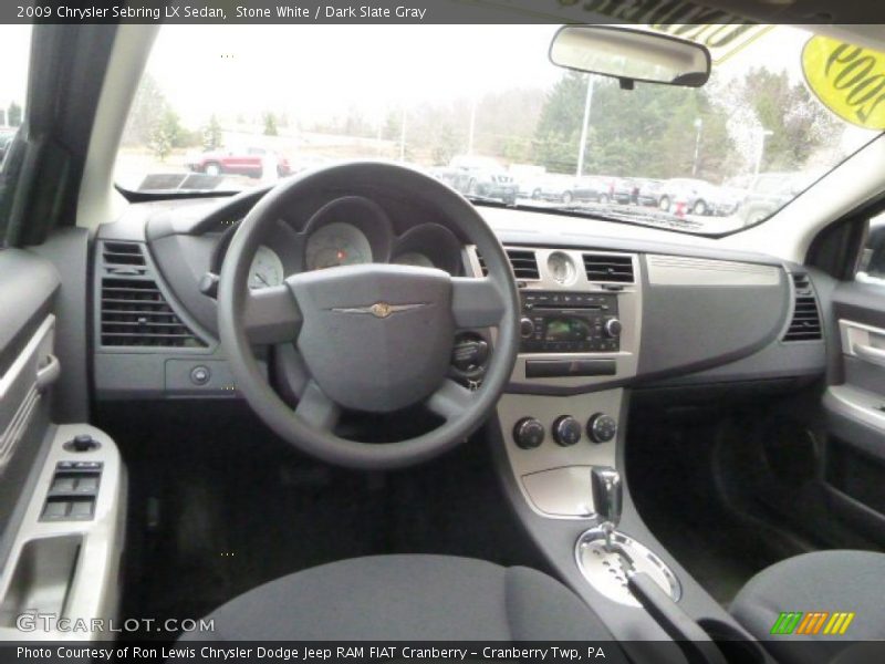 Dashboard of 2009 Sebring LX Sedan