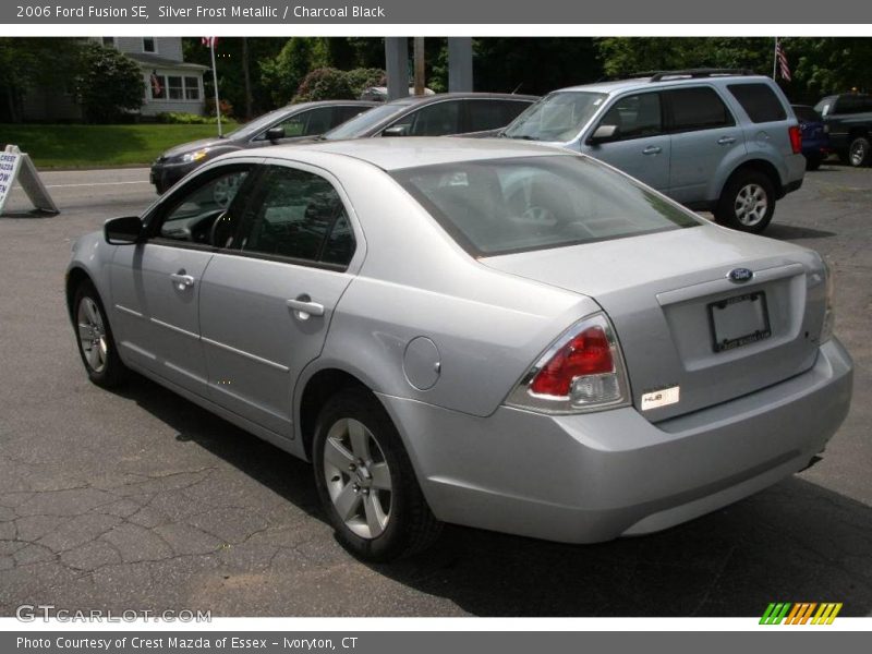 Silver Frost Metallic / Charcoal Black 2006 Ford Fusion SE