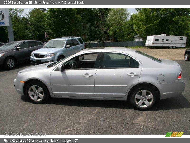 Silver Frost Metallic / Charcoal Black 2006 Ford Fusion SE