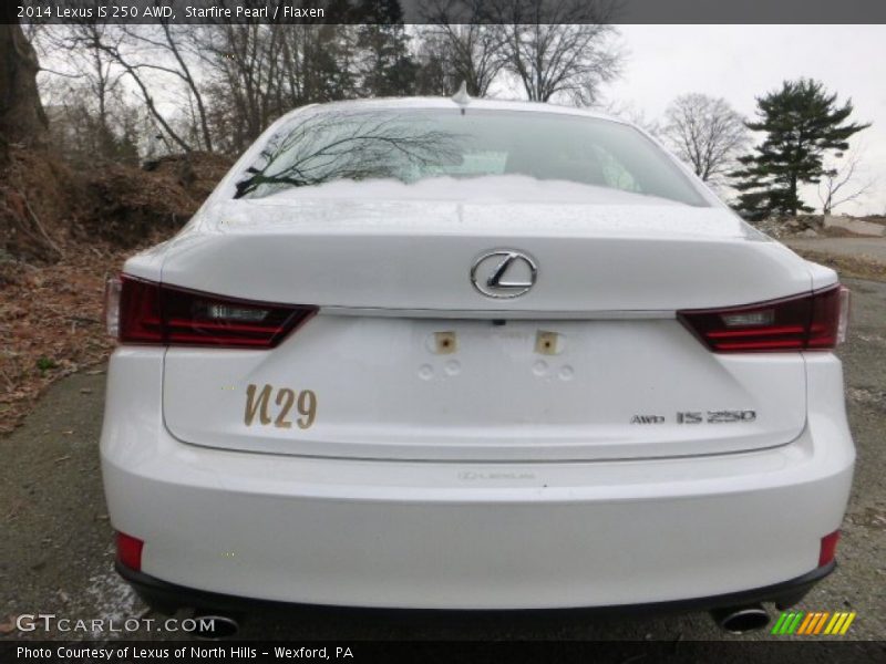 Starfire Pearl / Flaxen 2014 Lexus IS 250 AWD