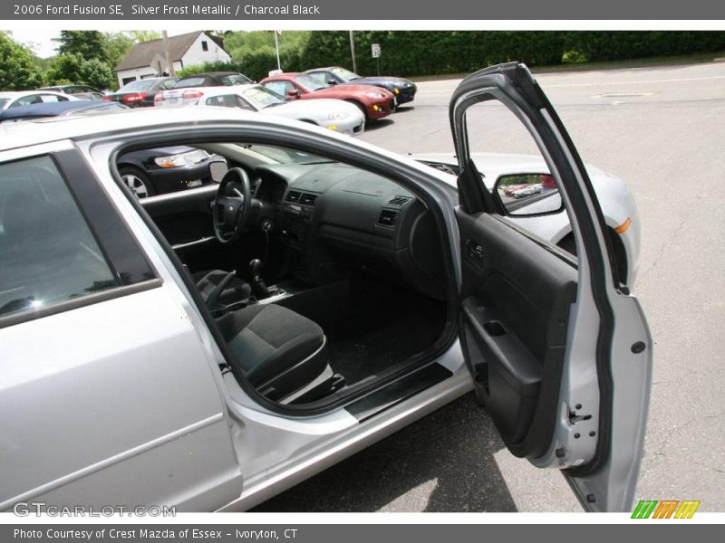 Silver Frost Metallic / Charcoal Black 2006 Ford Fusion SE