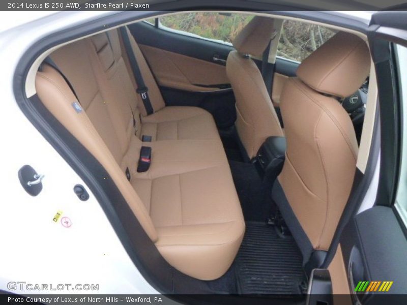 Starfire Pearl / Flaxen 2014 Lexus IS 250 AWD
