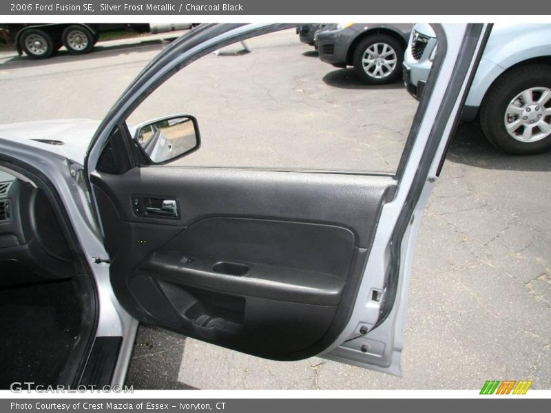Silver Frost Metallic / Charcoal Black 2006 Ford Fusion SE