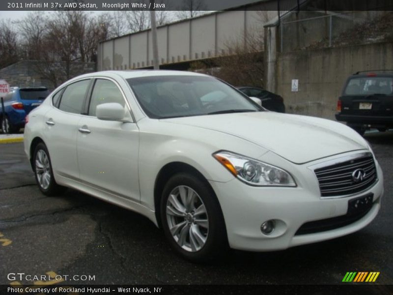 Moonlight White / Java 2011 Infiniti M 37x AWD Sedan