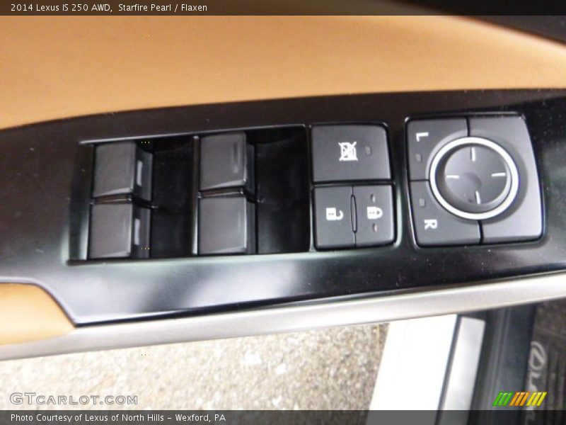 Starfire Pearl / Flaxen 2014 Lexus IS 250 AWD