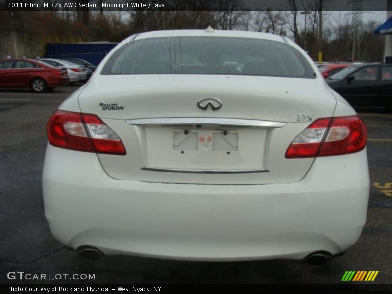 Moonlight White / Java 2011 Infiniti M 37x AWD Sedan