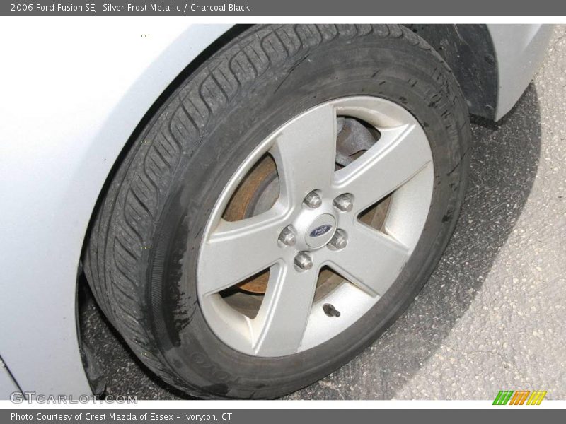Silver Frost Metallic / Charcoal Black 2006 Ford Fusion SE