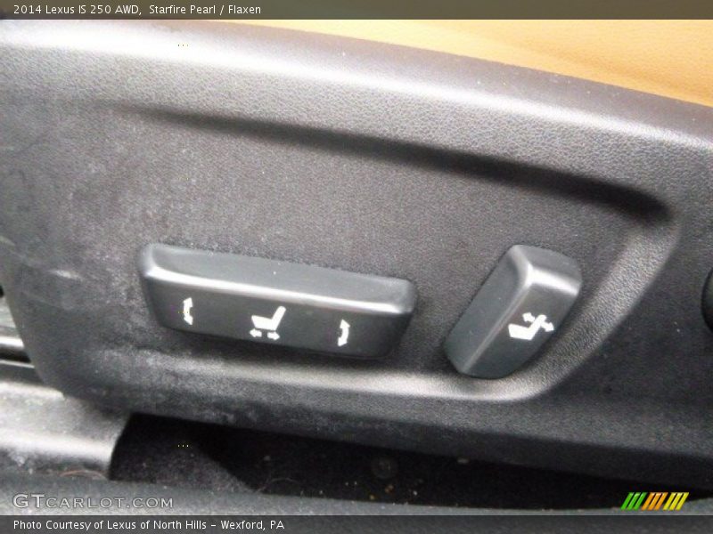 Starfire Pearl / Flaxen 2014 Lexus IS 250 AWD