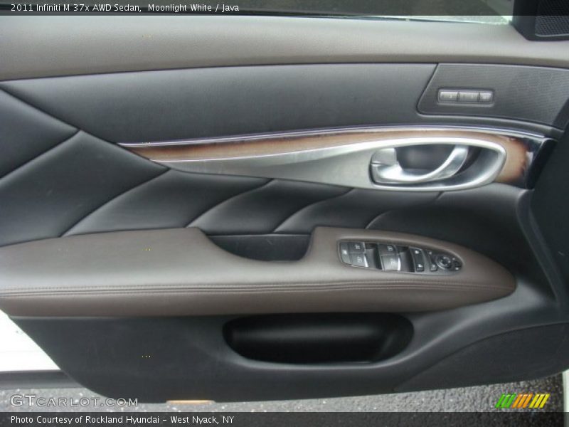 Moonlight White / Java 2011 Infiniti M 37x AWD Sedan