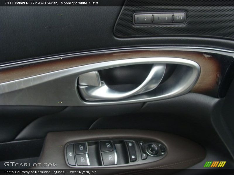 Moonlight White / Java 2011 Infiniti M 37x AWD Sedan