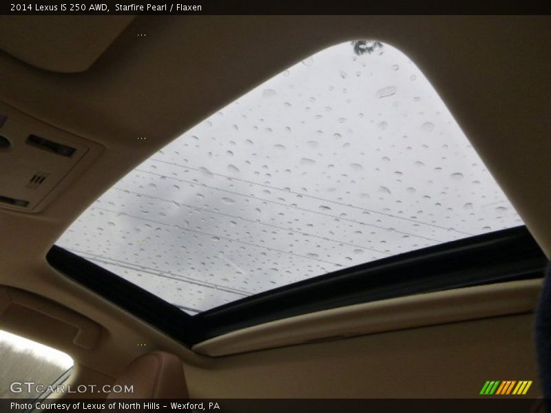 Starfire Pearl / Flaxen 2014 Lexus IS 250 AWD